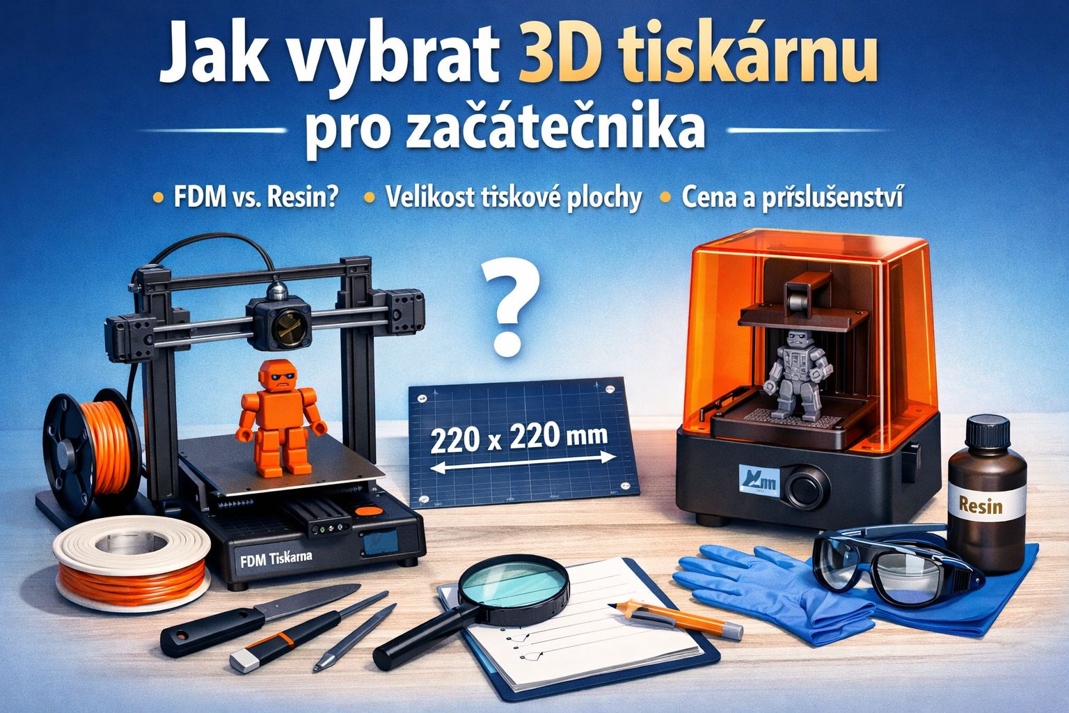 3D tisk – Jak vybrat