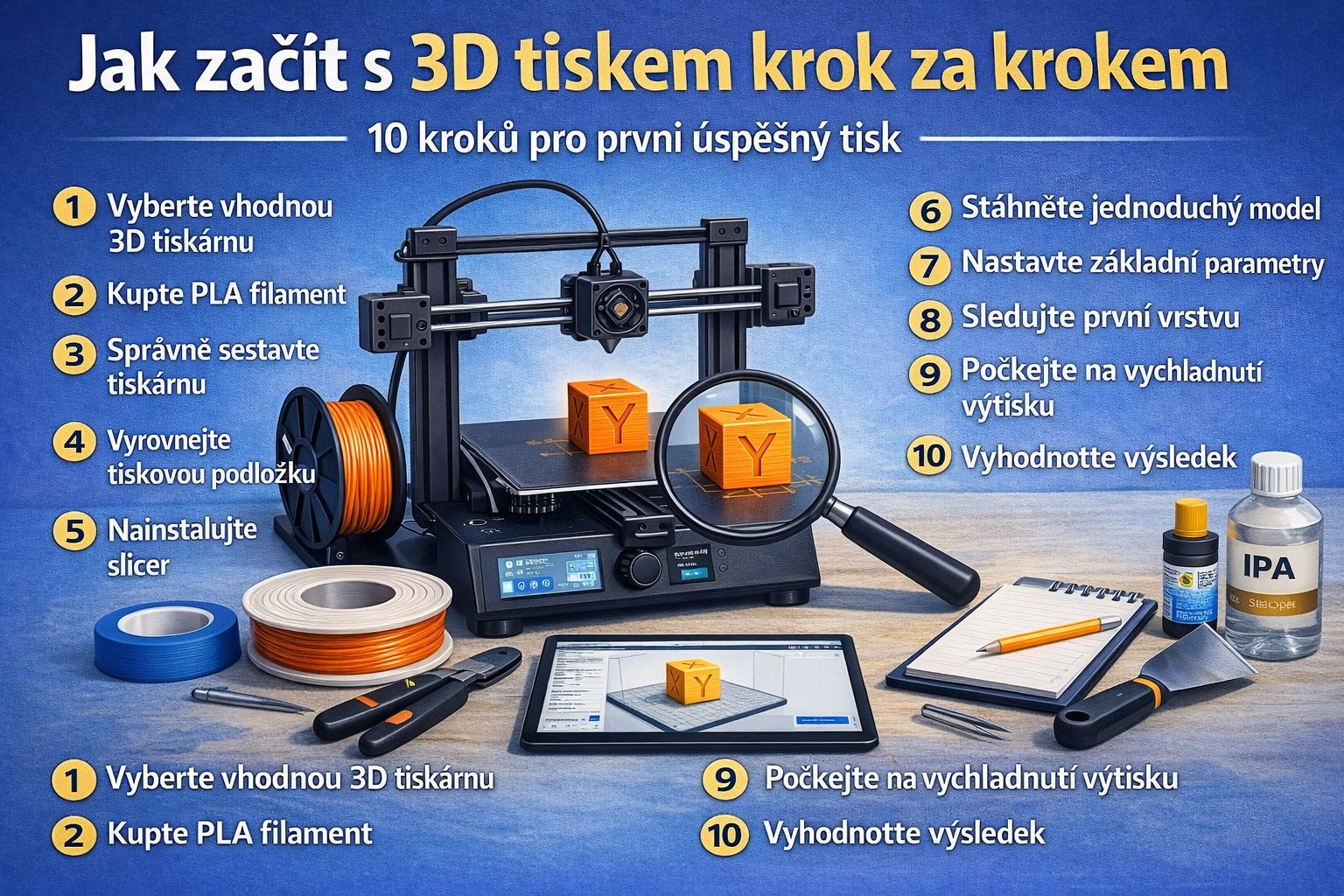 jak začít s 3D tiskem