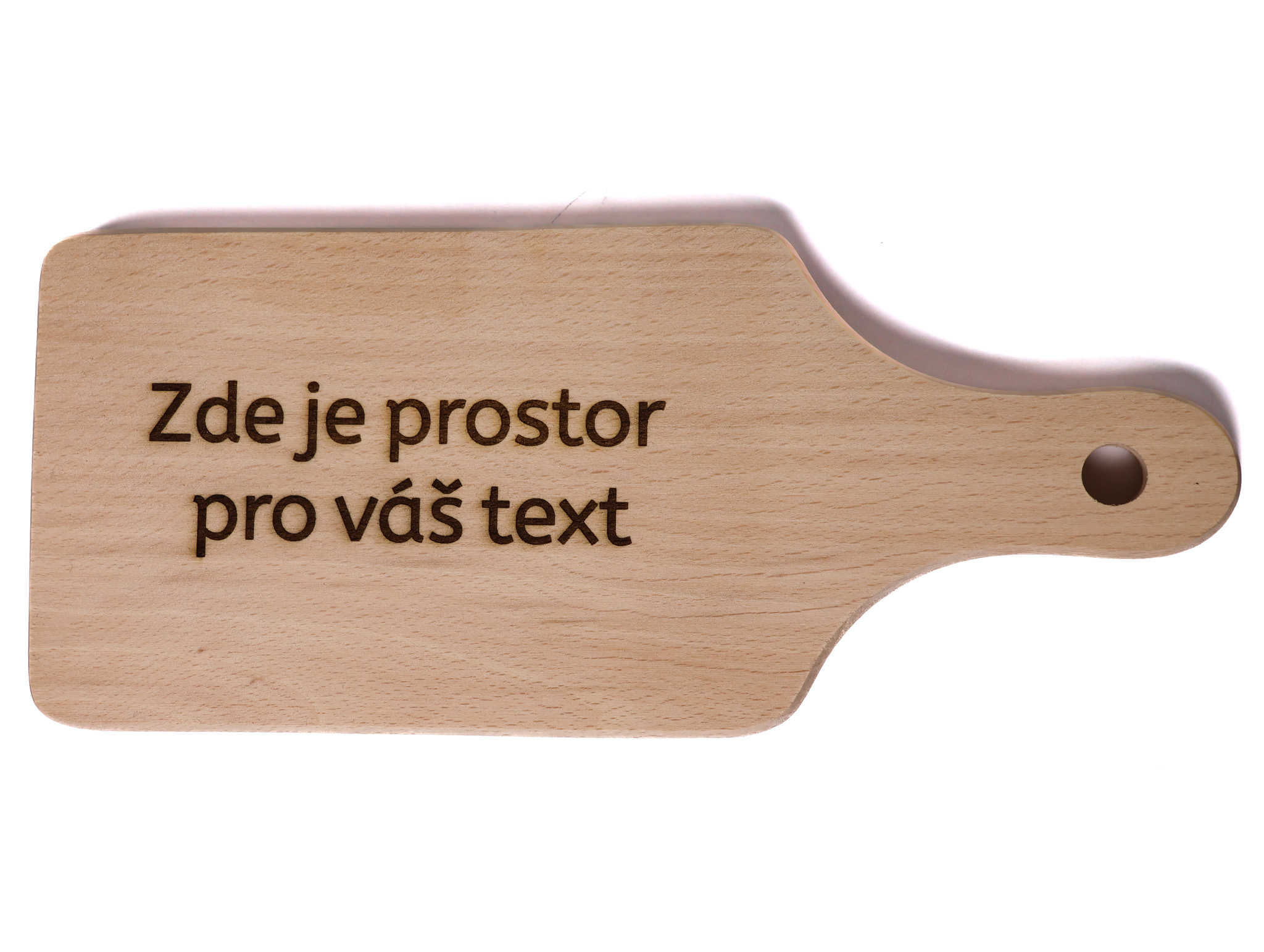 Dřevěné prkénko s gravírováním
